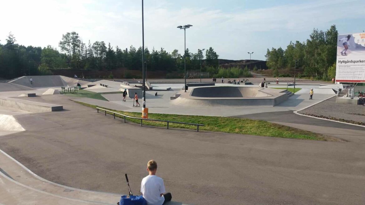 Falu Skatepark: En Modern Oas för Skatare